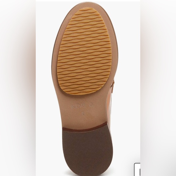 New nwot Kelsi Dagger Lens metallic bronze penny loafers - Picture 6 of 12